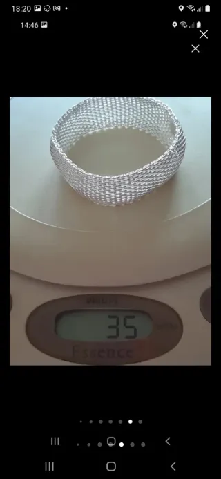 Pulsera Plata 925 Malla Semirrígida