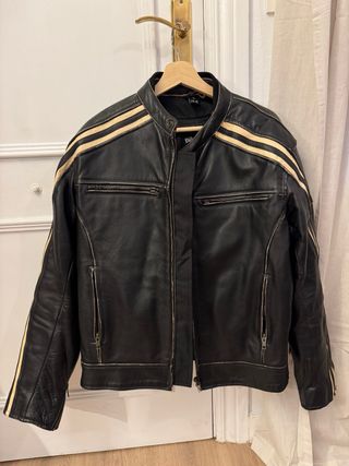 Chaqueta de cuero moto Talla L