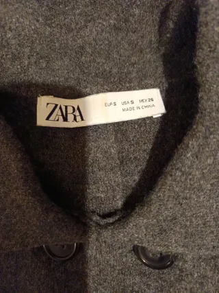 Jersey Zara Gris Talla s