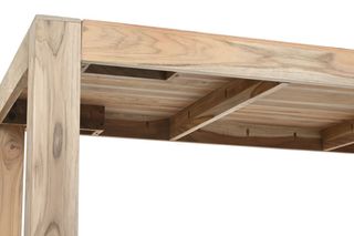 Mesa Comedor Teca Maciza Natural