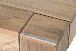 Mesa Comedor Teca Maciza Natural