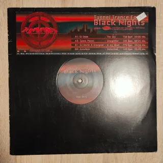 Vinilo Tunnel Trance Force - Black Nights
