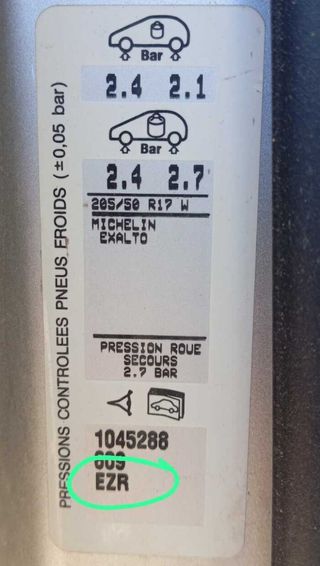 Citroen 296091 llanta 65jx17ch426 c4 coupe 1.6 hdi