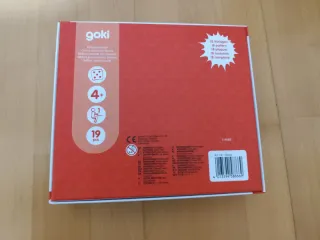 Juego madera Goki: Colores y Formas 4+