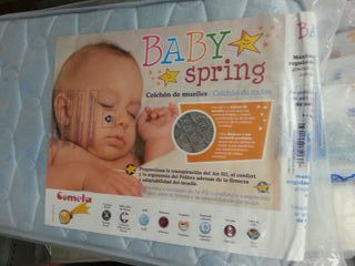 Colchón cuna bebé Baby Spring Cometa