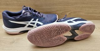 Zapatillas de tenis Asics Mujer Talla 39 Azul/Rosa