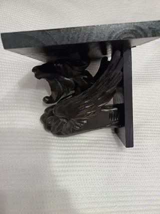 Peana tallada de madera