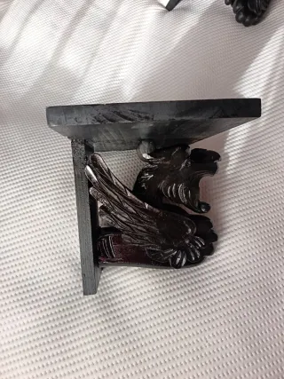 Peana tallada de madera