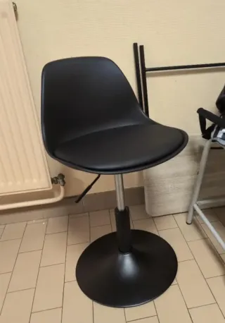 Set 2 sgabelli neri moderni