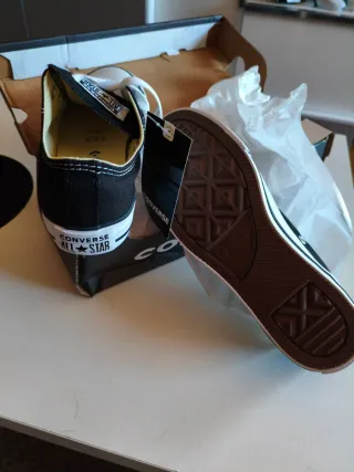 Converse All Star Negras Talla 38