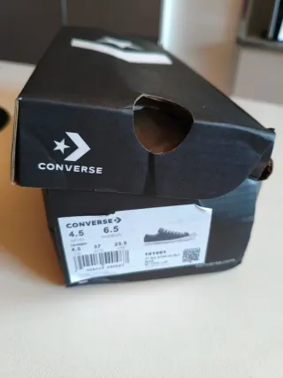 Converse All Star Negras Talla 38