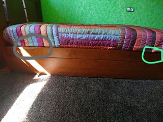 Cama nido de madera y cama supletoria