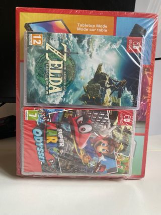 Nintendo Switch OLED + 2 Juegos (Sin Abrir)