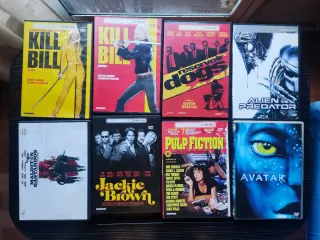 Lote 8 Películas DVD: Tarantino y Sci-Fi