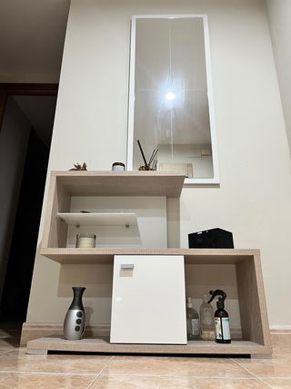 Mueble recibidor moderno