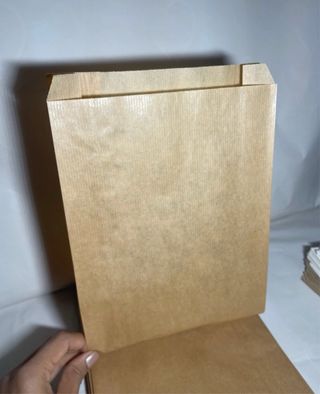 50 sobres de papel kraft 29x6x20 cm