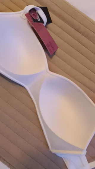 Sujetador algodón blanco H&M 75D