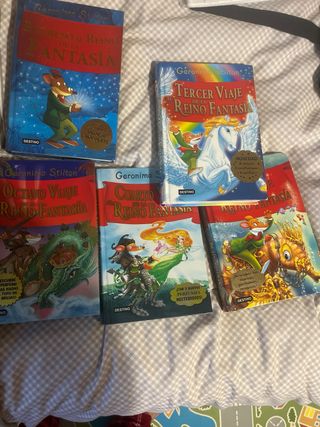 Colección libros Geronimo Stilton