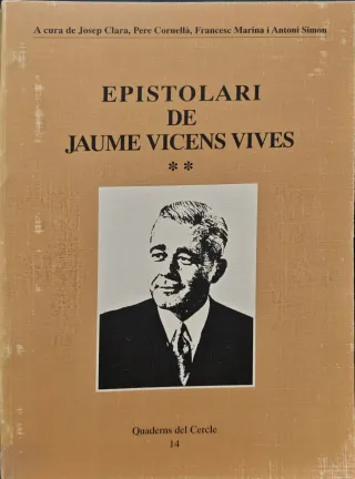 Epistolari de Jaume Vicens Vives