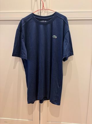 Maglietta Lacoste tennis sport Taglia M Blu