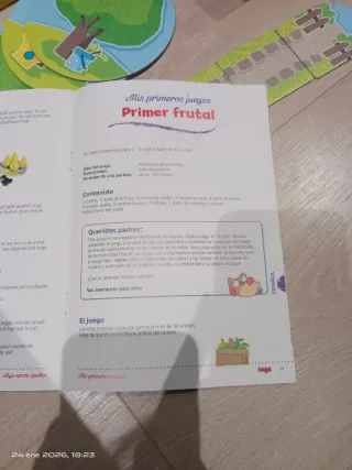 Juego mi primer frutal