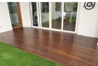 Parquet exterior Instalación