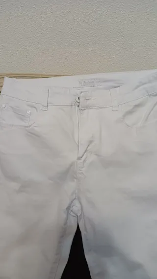 Pantalón vaquero blanco talla 40