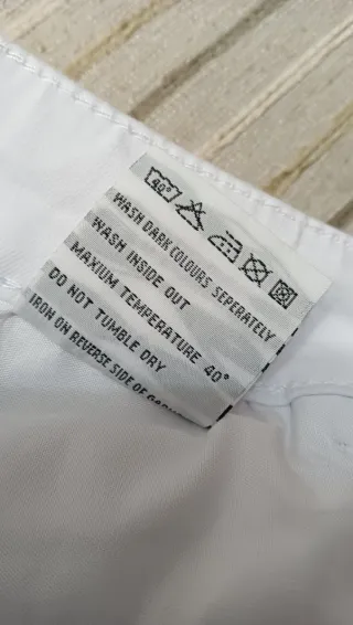 Pantalón vaquero blanco talla 40