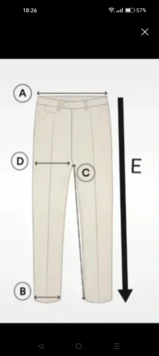 Pantalón vaquero blanco talla 40