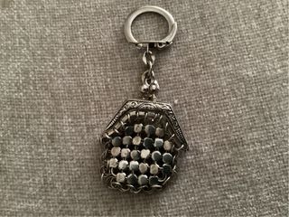 Monedero de Malla Vintage Plateado