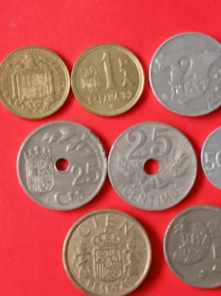 Lote monedas España