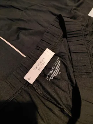 Conjunto Pijama Corto Victoria's Secret Negro L