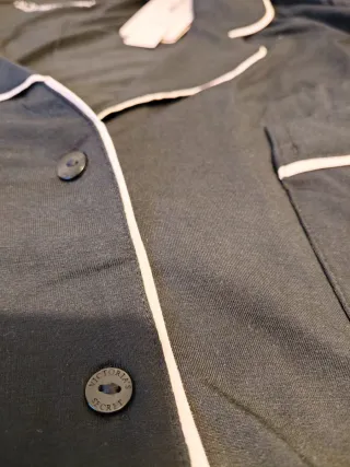 Conjunto Pijama Corto Victoria's Secret Negro L