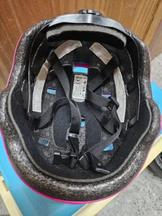 Casco Bicicleta Niños Rosa