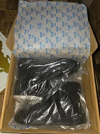 BOTAS MUSTANG MUJER NEGRAS