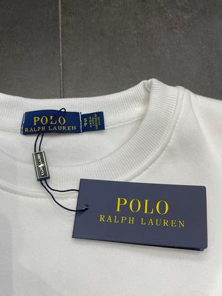 Sudadera Polo Ralph Lauren Blanca Talla S
