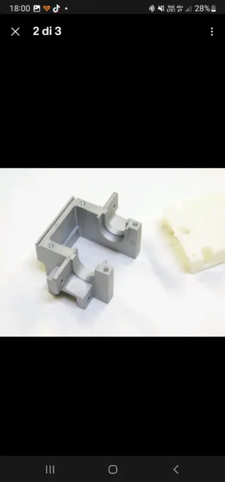 Yokomo Dog Fighter YZ-10 Gear Box Ant/Post