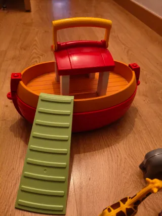Barco animales Playmobil 123