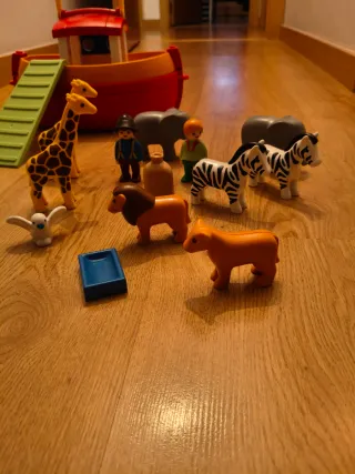 Barco animales Playmobil 123