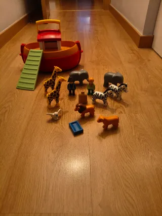 Barco animales Playmobil 123