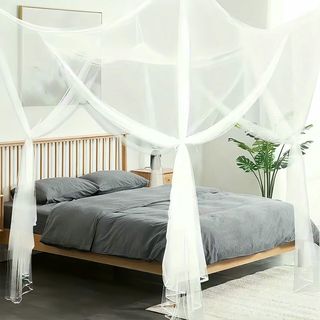 Mosquitera con Dosel de Cuatro Esquinas