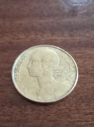 Moneda Antigua Francesa 10 Centimes 1981