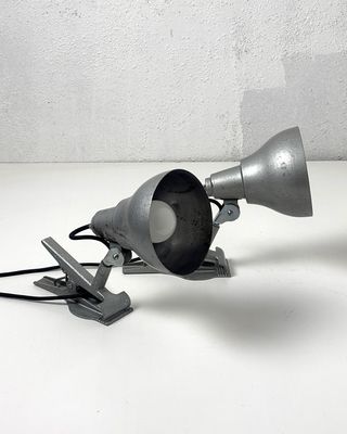 Coppia faretti vintage con pinza Seminara