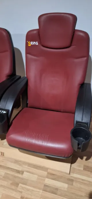 Butacas de cine profesionales (pack 2)