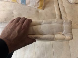 Cojín Palets 80x60 Tela Beige