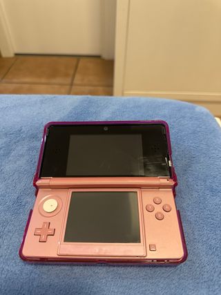 Nintendo 3DS Rosa con Protector