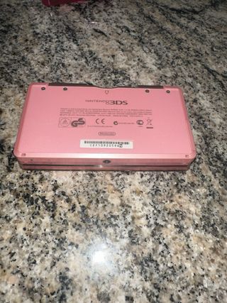 Nintendo 3DS Rosa con Protector