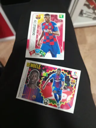 Cartas de fútbol Dembélé