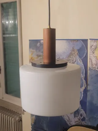 Lampada a sospensione anni'60 Mid-Century