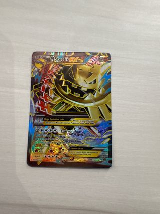 Carta Pokémon M Steelix EX Mega